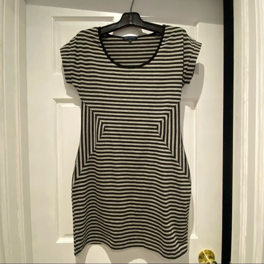 Blu Heaven Striped Dress
